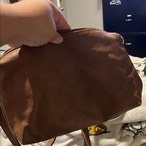 Elegant Brown Crossbody Bag